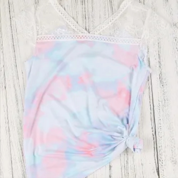 ♥️New lace tie dye top - Picture 10 of 16